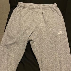 Grey nike sweats men S